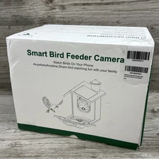 2K Solar Powered Bird Watching Smart Bird Feeder with Camera for Outdoor INKCKU