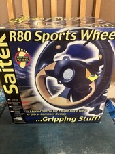 Saitek R80 Ruota Sportiva Senza Pedali PC Racing Wheel 
