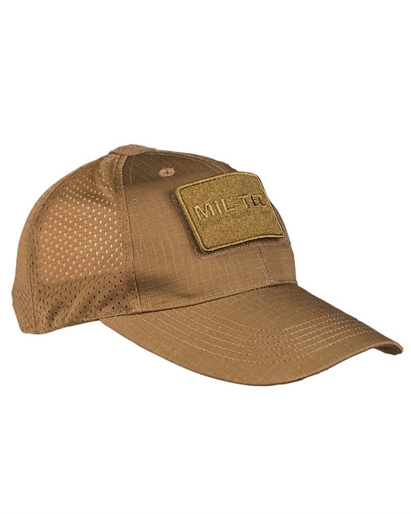 Mil-Tec Berretto da baseball-12317619 Cappellino da Baseball, Coyote, (a7z)