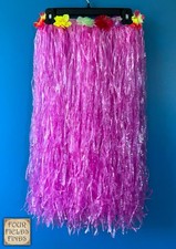 Adult Size HULA Pink Faux Grass Skirt Luau Party Costume Hawaiian Party