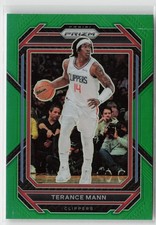 2022-23 Panini Prizm #137 Terance Mann Prizms Green