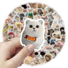 103 Pcs Cute Cat Stickers - Adorable Decor for Journals, Phone Cases, Water Bott