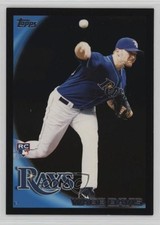 2010 Topps Wal-Mart Black Wade Davis #162 3v8