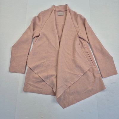 MODERN RARITÄT Jacke Medium Rosa Damen vorne offen Wollmischung Strick