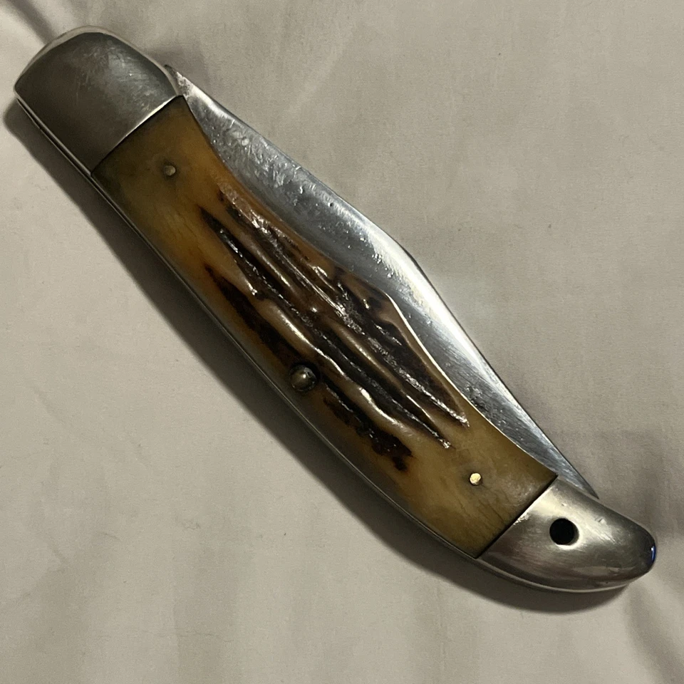 Case XX 5265SAB STAG Folding Hunter 1965-69 beautiful! rare great snap no Cracks - Image 2 of 4