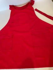 Tablier de travail du bois rouge anti-poussière d'origine