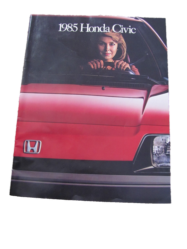 Honda Civic Verkaufsprospekt 1985 - Bild 1 von 3