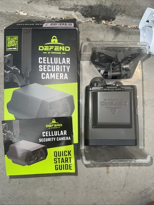 Tactacam DEFEND Gen 1 Cellular Security Camera DFD-GRD01 Black BRAND NEW