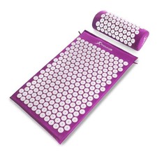 ProsourceFit Acupressure Mat and Pillow Set for Back/Neck Pain Relief and Muscle