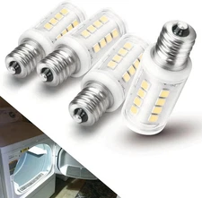 WE05X20431 LED Dryer Drum Light Bulb 3W 300Lm, E12 10W 25W 40W Equivalent Applia