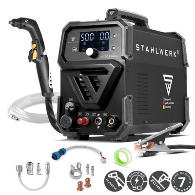 STAHLWERK Plasmaschneider CUT 50 P Digital 50 A Blowback-Zündung bis 20 mm Dicke