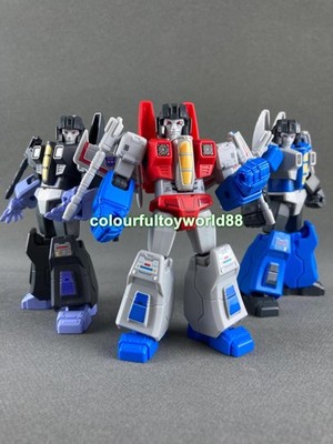 Blokees Transformers Starscream Thundercracker Skywarp Figures Model Kits 