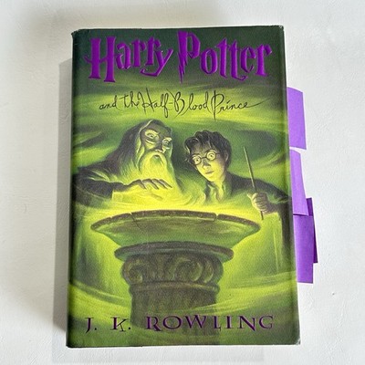 *RARE ALL 8 ERRORS* 1st Edition Harry Potter and the Half Blood Prince Hardcover