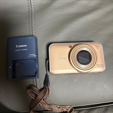 Canon PowerShot SX210 IS Gold 14x Zoom Compact Digital Camera Tested Japan