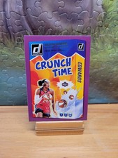 2025 Panini Donruss WNBA Aaliyah Edwards Crunch Time #4 Press Proof Purple