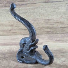 Garderobenhaken Elefant Gusseisen Wandhaken Haken Kleiderhaken HK3841