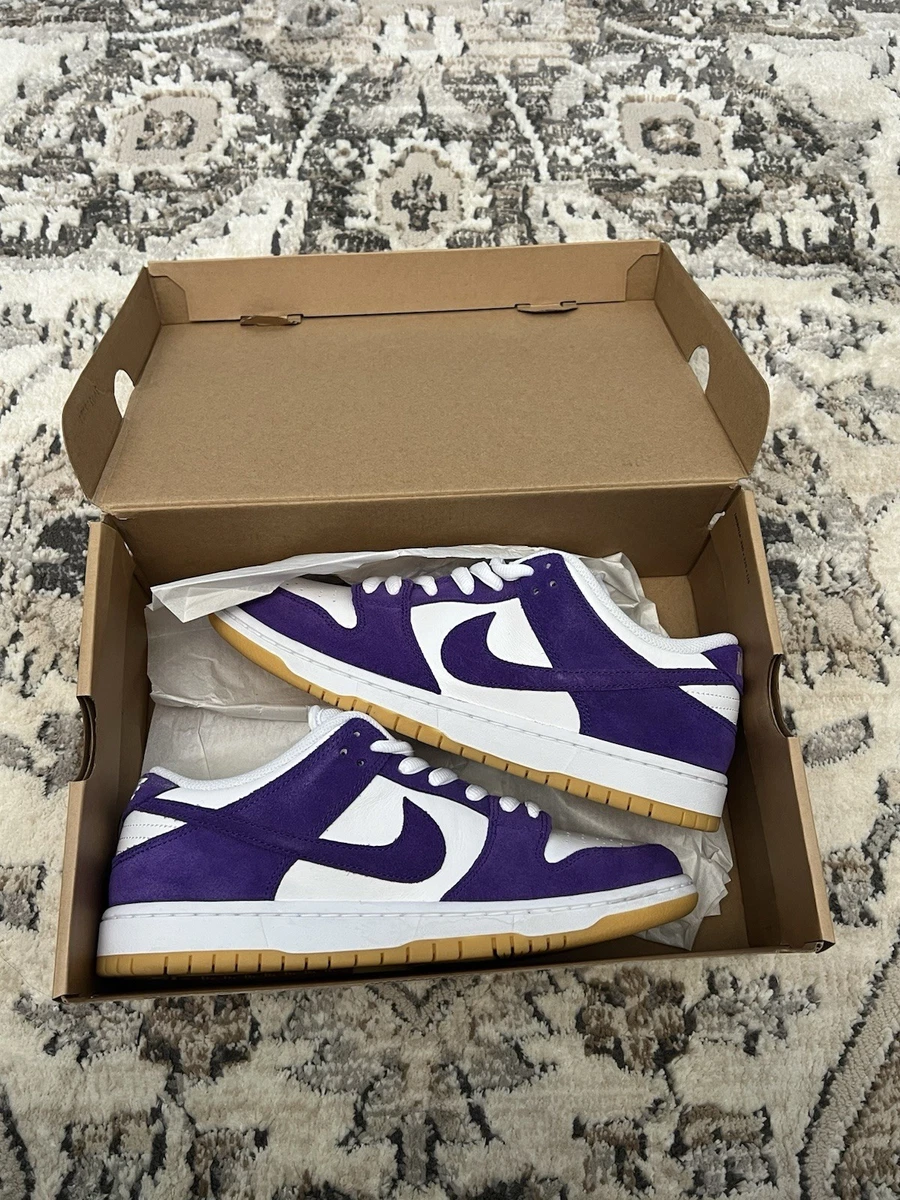 Preços baixos em Nike Dunk SB Low Purple Suede | eBay