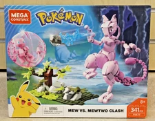 Pokemon MEGA Construx Mewtwo vs Mew *New/Sealed* FREE SHIPPING