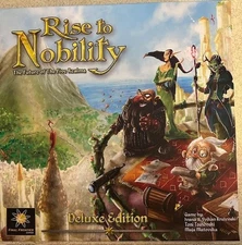 Rise to Nobility, COMPLETE OPEN BOX board game by Czech Games Edition