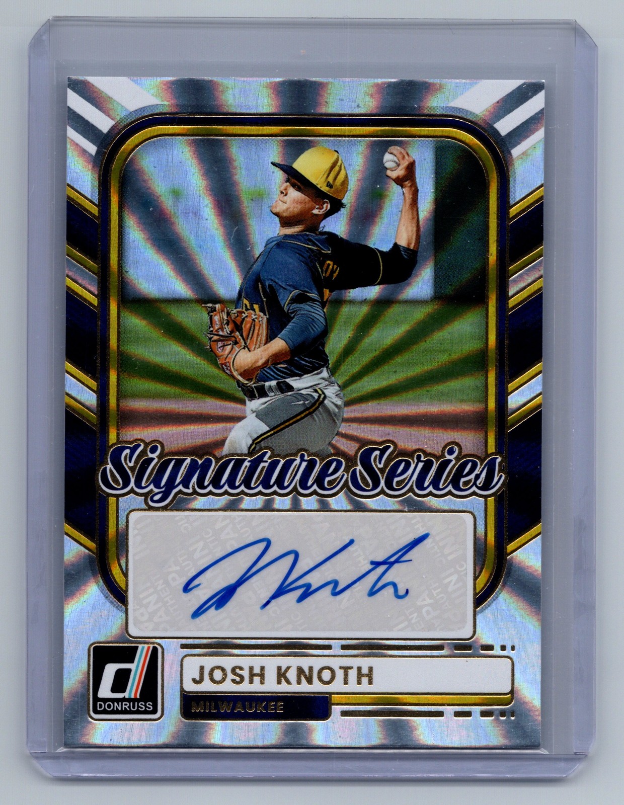 2026 Donruss #SS-JK Josh Knoth Signature Series