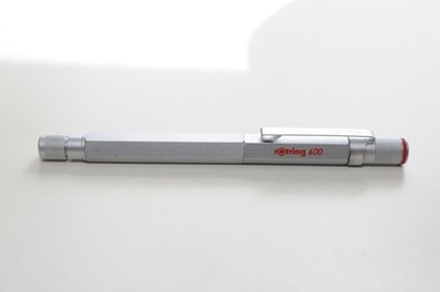 rOtring 600 Füller Silber OB Feder Selten Sammlerstück Design Klassiker Top
