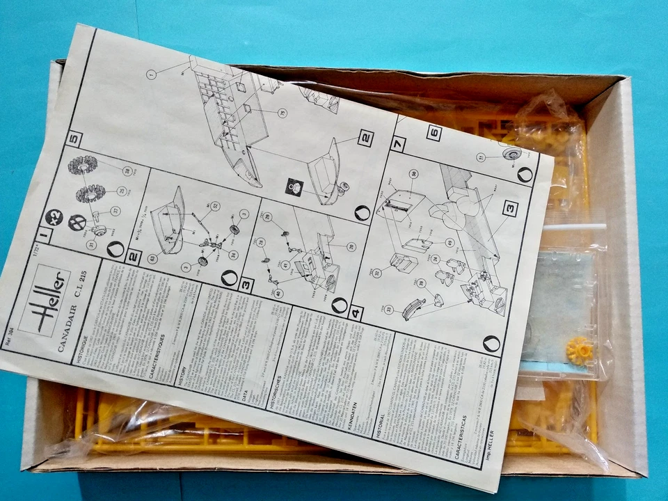 Canadair CL 215 1:72 Heller No. 304 - Immagine 3 di 4