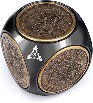 Spinner Dice 7in1 Metal Dnd Dice Set Goblin Metal D&d Gifts