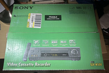 SONY SLV-N500 VHS VCR PLAYER HIFI STEREO VIDEO CASSETTE RECORDER VINTAGE