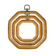 Embroidery Hoop Octagonal Hoop for Craft Embroidery Needleworks Stitching