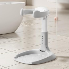 Adjustable Baby Shower Stand Bath Shower Standing Support Portable Bath Rack ...