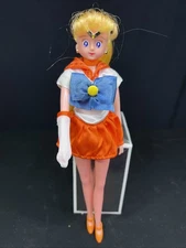 Sailor Moon Sailor Venus 1995 Doll Sailor Team Figure T.K.TA Bandai Vintage