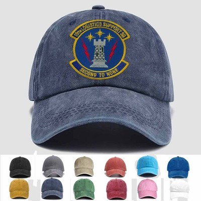 Customized Embroidered USAF 18th Logistics Support Squadron, Trucker Hat, Gift