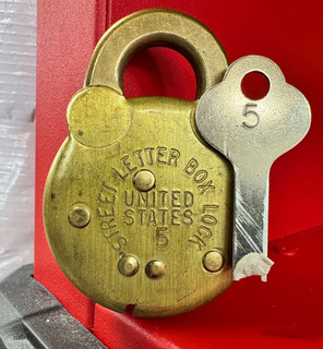 STREET LETTER BOX LOCK US/brass postal lock/mail lock/postal hardware/locksmith