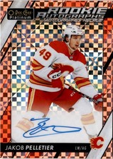 2024-25 O-Pee-Chee Platinum #R-JP Jakob Pelletier Orange Checkers /15