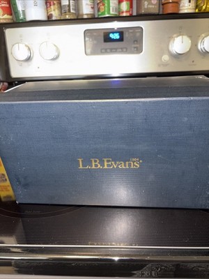 L B evans mens slippers leather 8 M New!