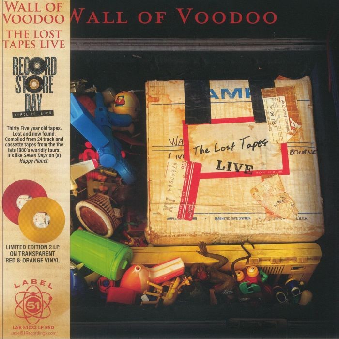 WALL OF VOODOO - The Lost Tapes Live (Record Store Day RSD 2025) - Vinyl (2xLP)