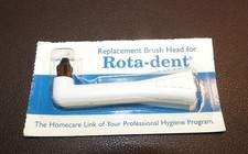 NEW Rota-dent Electric Toothbrush Brush Head Classic Flat Point Short Tip S 9000