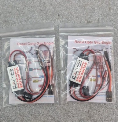 Rcexl Opto Gas Engine Kill Switch V2.0 Flameout Switch for DLE20/DLE30/DLE55/AGM