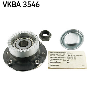 SKF VKBA3546 Radlagersatz Hinten für CITROEN XSARA PEUGEOT 306 1.1-2.0D