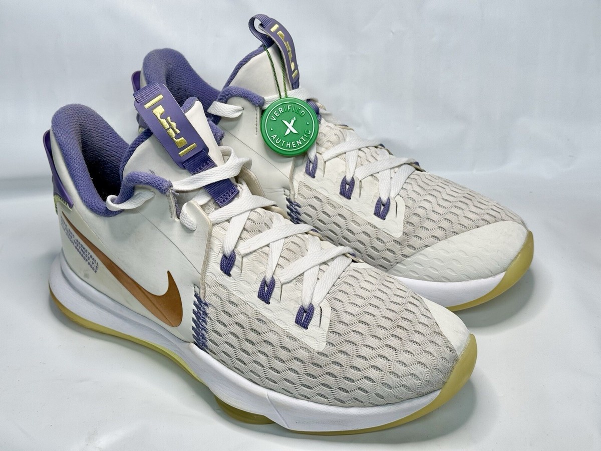 White Lebron Shoes Nike Lebron Witness CQ9380-102 Men's Shoes