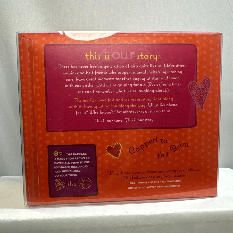 Our Generation "Capped to the Brim" Acessórios para Dispositivos de Música Boneca 18" 2012 Novo - Imagem 2 de 4