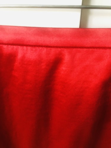ESCADA Red wool silk blend Pencil skirt, fully lined, Sz 38 or sz 8 Germany NWOT - Picture 8 of 17