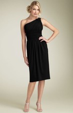 Black Cocktail Evening Bridesmaid formal dresses wholesale price size 8