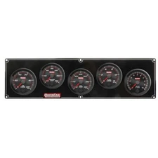 Quickcar 69-4251 Redline 4-1 Gauge Panel OP/WT/OT/FP w/ 2-5/8 Tachometer