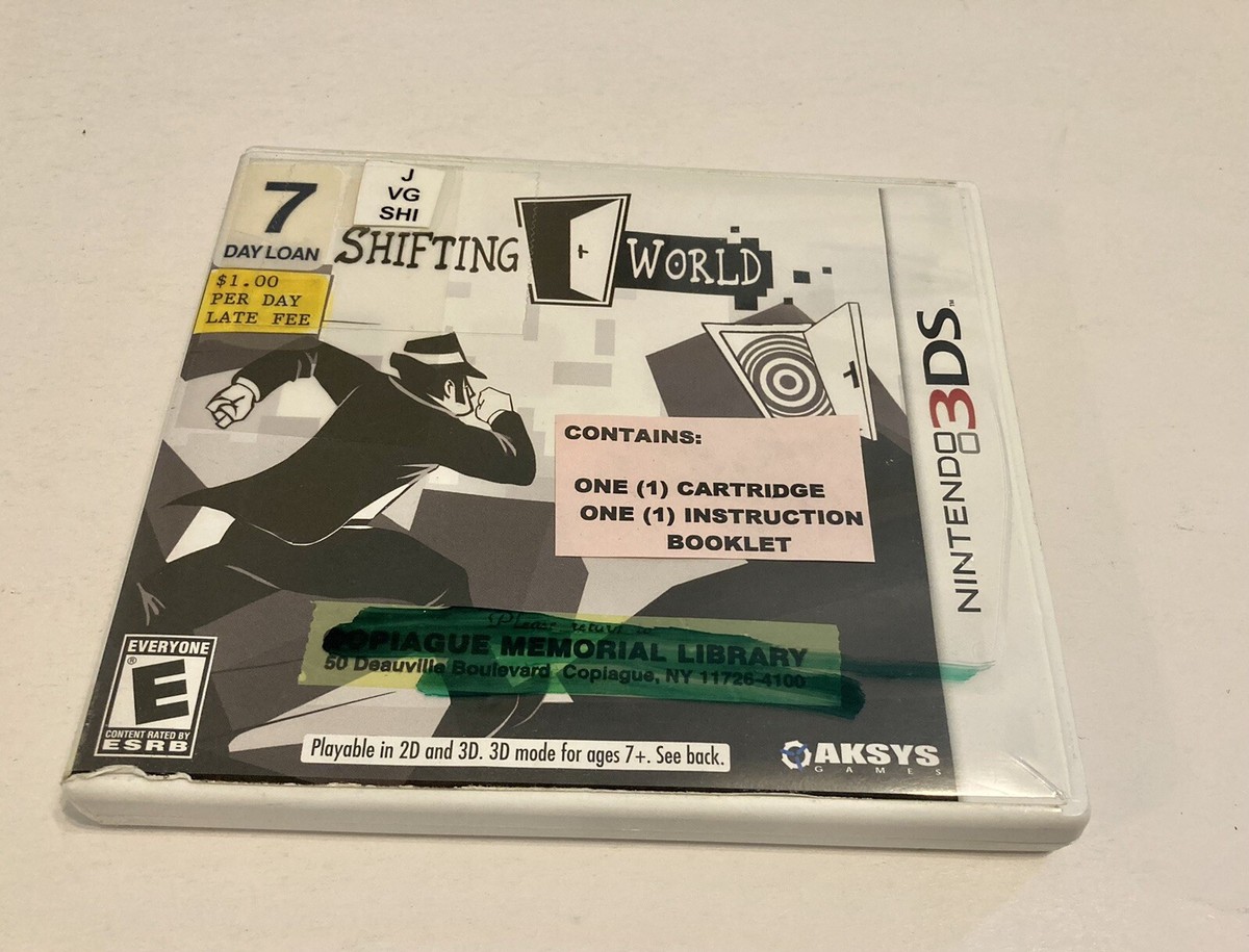 Shifting World (Nintendo 3DS, 2012) Complete CIB 893610001587| eBay