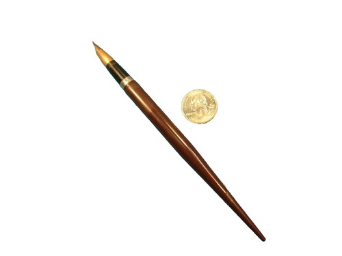 Vintage Red Brown Motled Marbled Matador Express Fountain Pen