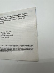 Nintendo NES Whomp 'Em Manual ONLY Instruction Booklet Authentic. Fast Ship