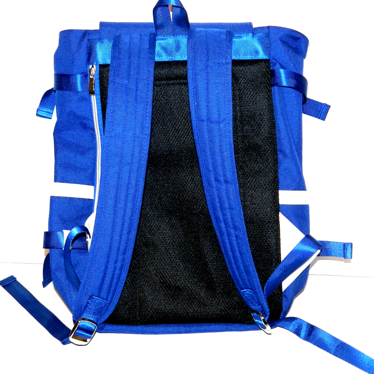 Skyy Vodka promo canvas backpack tote bag Skyy Vodka PROUDLY AMERICAN Backpack Bag Blue White Flag | eBay main image 2
