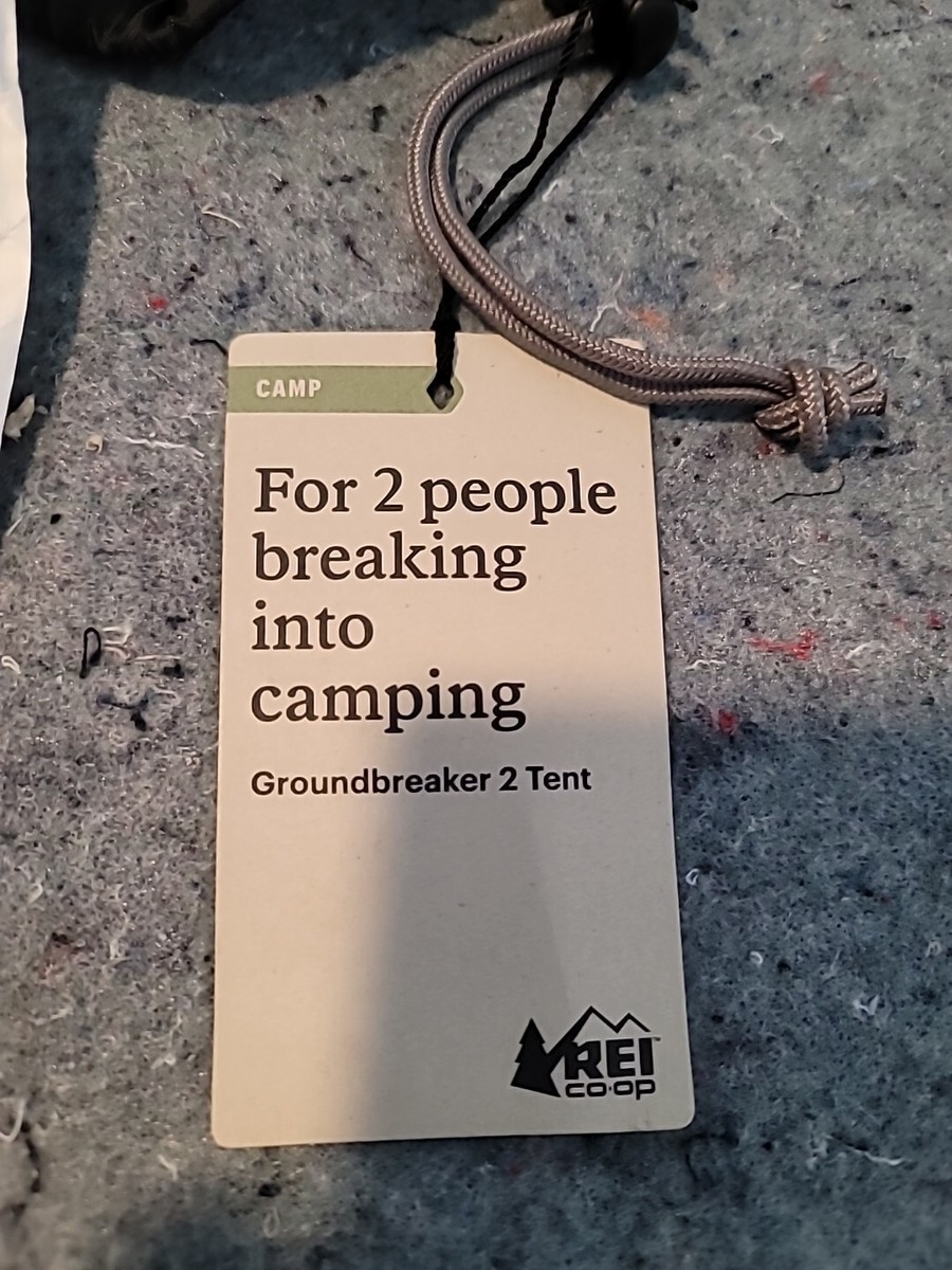 New REI Groundbreaker Tent Dried Rosemary