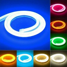 DC 12V SMD2835 Flexible LED Strip Waterproof Neon Lights Silicone Tube 1M-10M